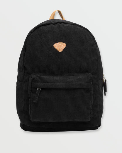 Schools Out Cord Bag - Black Pebble
