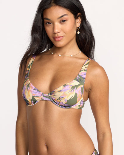 Drifting Coast Ruby Underwire Bikini Top - Luv Army