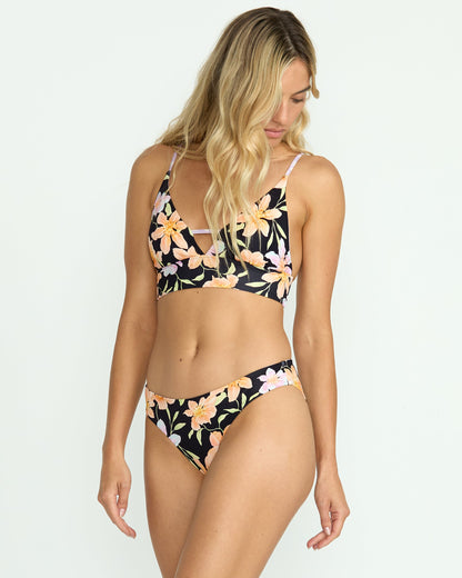 Twin Sol Reversible Lowrider Bikini Bottom - Multi