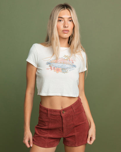 Free Fall Corduroy Shorts - Choc Chip