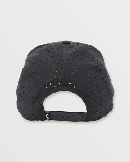 Crossfire Snapback Hat - Black