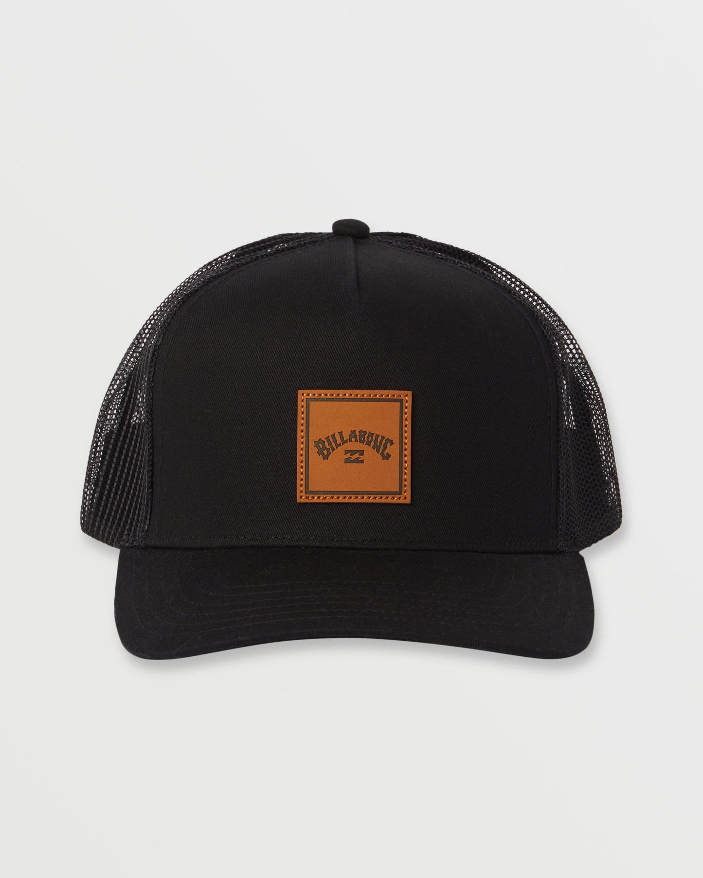 Stacked Trucker Hat - Black